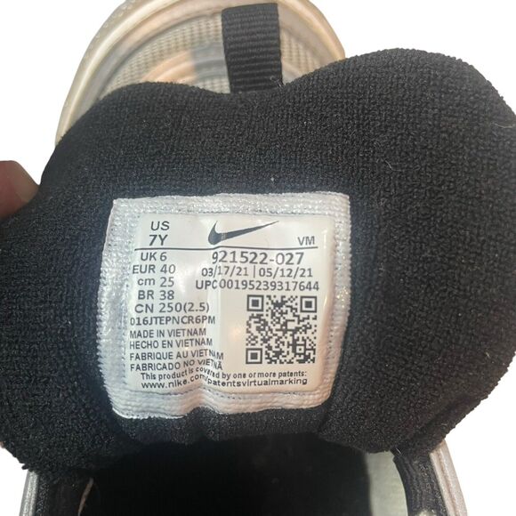 Nike Air Max 97 Shoes Youth Size 7Y Metallic Silver Persian Violet 921522-027 - Picture 2 of 10